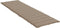 vidaXL - Ligbedkussen - 200x50x3 - cm - oxford - stof - taupe