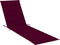 vidaXL - Ligbedkussen - 200x50x3 - cm - oxford - stof - wijnrood