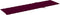 vidaXL - Ligbedkussen - 200x50x3 - cm - oxford - stof - wijnrood