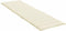 vidaXL - Ligbedkussen - 200x50x3cm - oxford - stof - crèmekleurig
