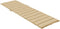 vidaXL - Ligbedkussen - 200x50x4 - cm - stof - gemêleerd - beige