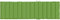 vidaXL - Ligbedkussen - 200x50x4 - cm - stof - gemêleerd - groen