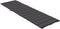 vidaXL - Ligbedkussen - 200x50x4 - cm - stof - gemêleerd - antracietkleurig