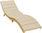 vidaXL - Ligbedkussen - 200x60x3 - cm - oxford - stof - beige