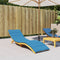 vidaXL - Ligbedkussen - 200x60x3 - cm - oxford - stof - blauw