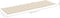 vidaXL - Ligbedkussen - 200x60x3 - cm - oxford - stof - crèmekleurig