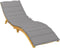 vidaXL - Ligbedkussen - 200x60x3 - cm - oxford - stof - grijs