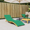 vidaXL - Ligbedkussen - 200x60x3 - cm - oxford - stof - groen