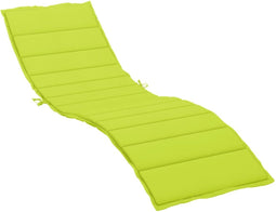 vidaXL - Ligbedkussen - 200x60x3 - cm - oxford - stof - heldergroen