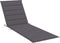 vidaXL - Ligbedkussen - 200x60x3 - cm - oxford - stof - antracietkleurig