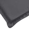 vidaXL - Ligbedkussen - 200x60x3 - cm - oxford - stof - antracietkleurig