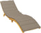 vidaXL - Ligbedkussen - 200x60x3 - cm - oxford - stof - taupe