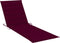vidaXL - Ligbedkussen - 200x60x3 - cm - oxford - stof - wijnrood