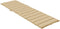 vidaXL - Ligbedkussen - 200x60x4 - cm - stof - gemêleerd - beige