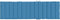 vidaXL - Ligbedkussen - 200x60x4 - cm - stof - gemêleerd - blauw