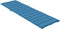 vidaXL - Ligbedkussen - 200x60x4 - cm - stof - gemêleerd - blauw