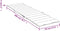 vidaXL - Ligbedkussen - 200x70x3 - cm - oxford - stof - beige