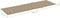 vidaXL - Ligbedkussen - 200x70x3 - cm - oxford - stof - beige