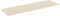 vidaXL - Ligbedkussen - 200x70x3 - cm - oxford - stof - crèmekleurig