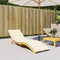 vidaXL - Ligbedkussen - 200x70x3 - cm - oxford - stof - crèmekleurig