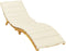 vidaXL - Ligbedkussen - 200x70x3 - cm - oxford - stof - crèmekleurig