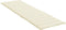 vidaXL - Ligbedkussen - 200x70x3 - cm - oxford - stof - crèmekleurig