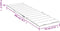 vidaXL - Ligbedkussen - 200x70x3 - cm - oxford - stof - groen