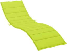 vidaXL - Ligbedkussen - 200x70x3 - cm - oxford - stof - heldergroen