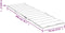 vidaXL - Ligbedkussen - 200x70x3 - cm - oxford - stof - heldergroen