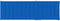 vidaXL - Ligbedkussen - 200x70x3 - cm - oxford - stof - koningsblauw