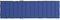 vidaXL - Ligbedkussen - 200x70x3 - cm - oxford - stof - koningsblauw