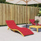 vidaXL - Ligbedkussen - 200x70x3 - cm - oxford - stof - rood
