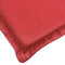 vidaXL - Ligbedkussen - 200x70x3 - cm - oxford - stof - rood