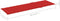 vidaXL - Ligbedkussen - 200x70x3 - cm - oxford - stof - rood