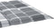 vidaXL - Ligbedkussen - 200x70x3 - cm - oxford - stof - ruitpatroon - grijs