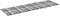 vidaXL - Ligbedkussen - 200x70x3 - cm - oxford - stof - ruitpatroon - grijs