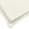 vidaXL - Ligbedkussen - 200x70x4 - cm - stof - gemêleerd - crèmekleurig