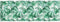 vidaXL - Ligbedkussen - bladpatroon - 180x60x3 - cm - oxford - stof