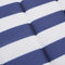vidaXL - Ligbedkussen - gestreept - 180x60x3 - cm - oxford - stof - blauw - en - wit