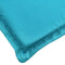vidaXL - Ligbedkussen - oxford - stof - turquoise