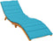 vidaXL - Ligbedkussen - oxford - stof - turquoise