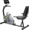 vidaXL - Ligfiets - hometrainer - magnetisch - met - hartslagmeter
