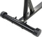 vidaXL - Ligfiets - hometrainer - magnetisch - met - hartslagmeter