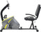 vidaXL - Ligfiets - hometrainer - magnetisch - met - hartslagmeter