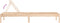 vidaXL - Ligstoel - 199,5x60x74 - cm - massief - grenenhout