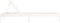 vidaXL - Ligstoel - 199,5x60x74 - cm - massief - grenenhout - wit