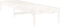 vidaXL - Ligstoel - 199,5x60x74 - cm - massief - grenenhout - wit