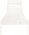 vidaXL - Ligstoel - 199,5x60x74 - cm - massief - grenenhout - wit
