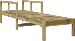 vidaXL - Ligstoel - 199,5x62x55 - cm - geïmpregneerd - grenenhout
