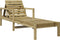 vidaXL - Ligstoel - 199,5x62x55 - cm - geïmpregneerd - grenenhout